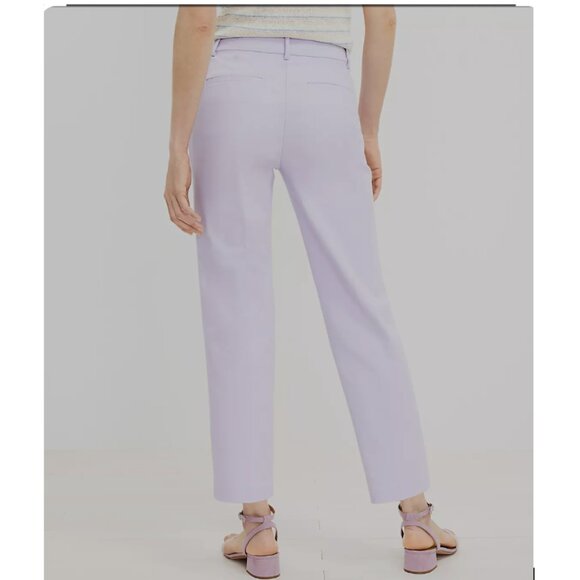 Ann Taylor Loft Riviera Slim Pants in Doubleweave (NWT) - Picture 2 of 3
